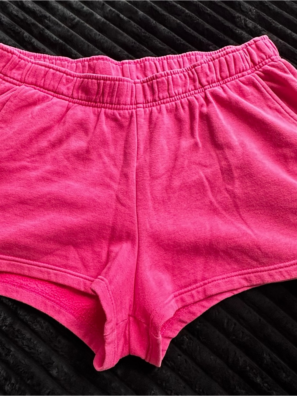 The North Face Pink Sweat Shorts XL